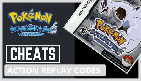 action replay soulsilver codes|action replay soulsilver event codes.